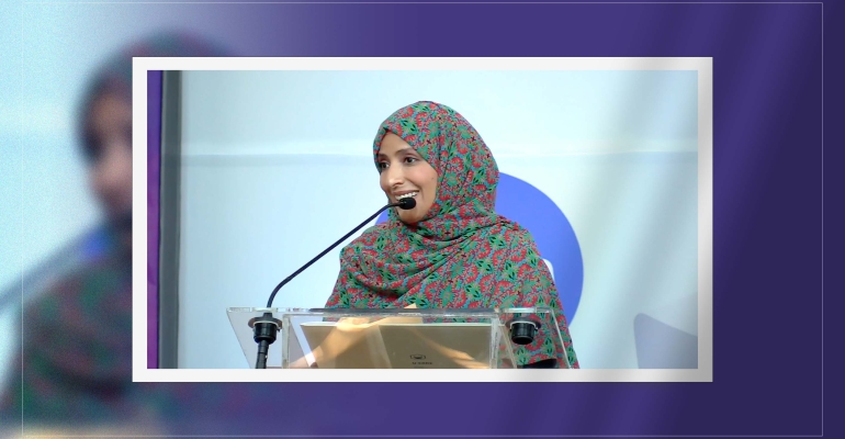 Tawakkol Karman delivers speech at Universidad Regiomontana in Mexico